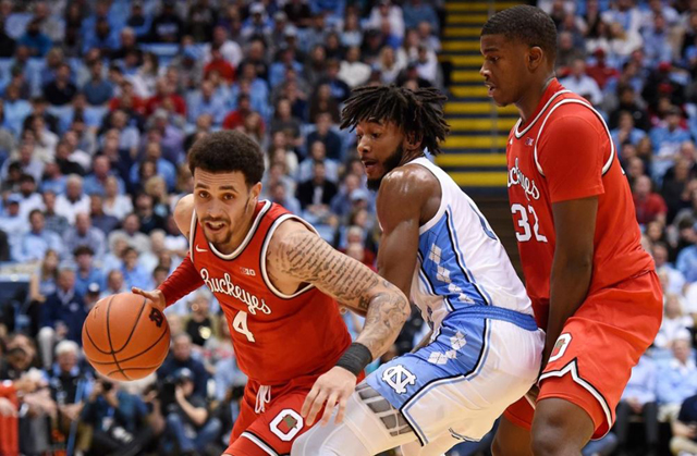 UNC's Leaky Black wasn't the only Tar Heel who couldn't stop Ohio State. (UNC Athletic Communications)
