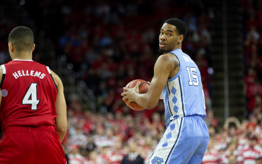 UNC's Garrison Brooks led the Tar Heels with 25 points and 11 rebounds. (UNC Athletic Communications)
