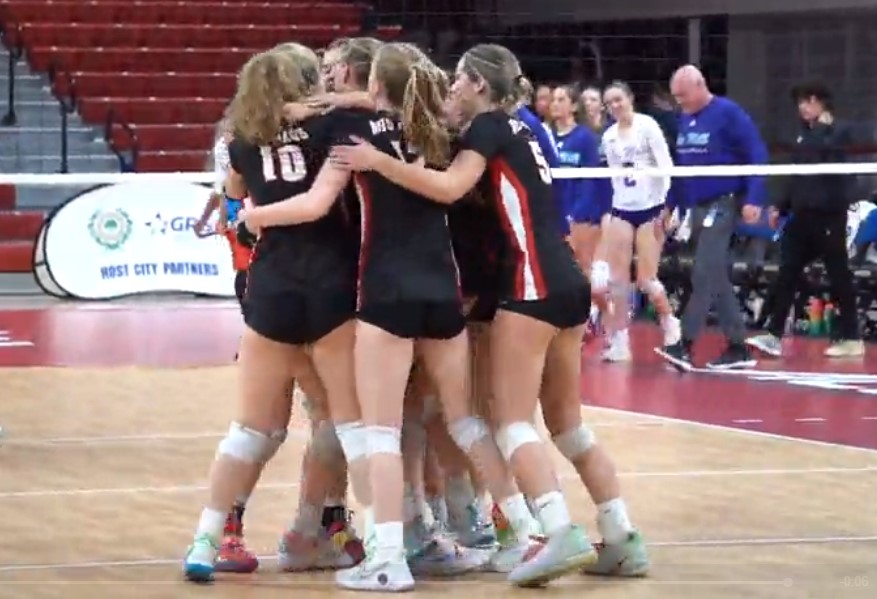 Shorthanded Middle Creek rolls past Cox Mill in 4A volleyball championship