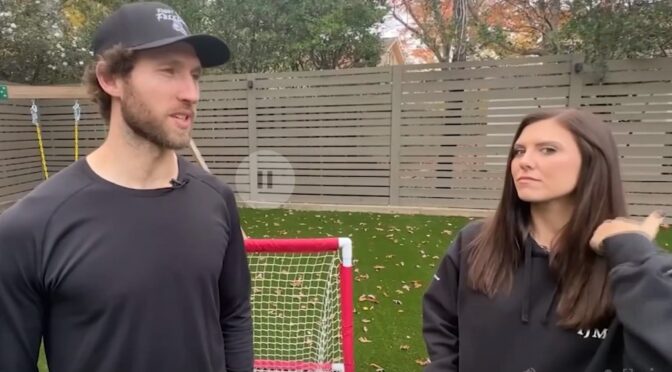 Slavin family uses hockey star’s platform to raise money to fight human trafficking