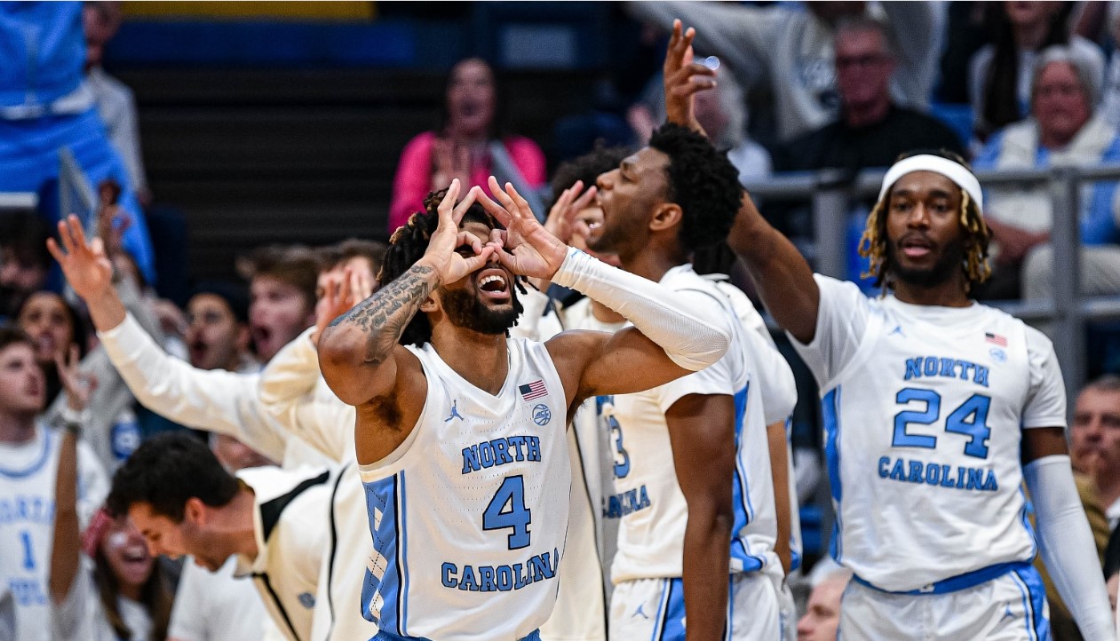 Tar Heels top No. 10 Tennessee 100-92