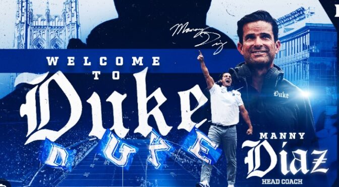 Duke hiring Penn State defensive coordinator Manny Diaz as new football coach