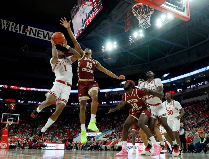 NC State aggressive in putting away Boston College early