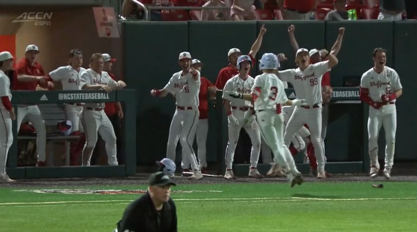 NC State Walks Off UNC Baseball in High-Scoring Series Opener