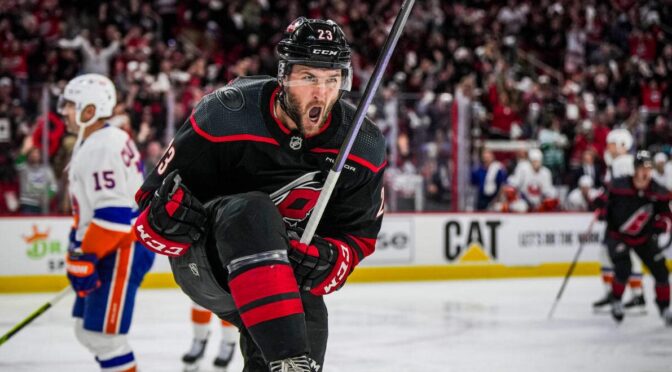 Canes win Game 1 of playoffs but aren’t happy with their play