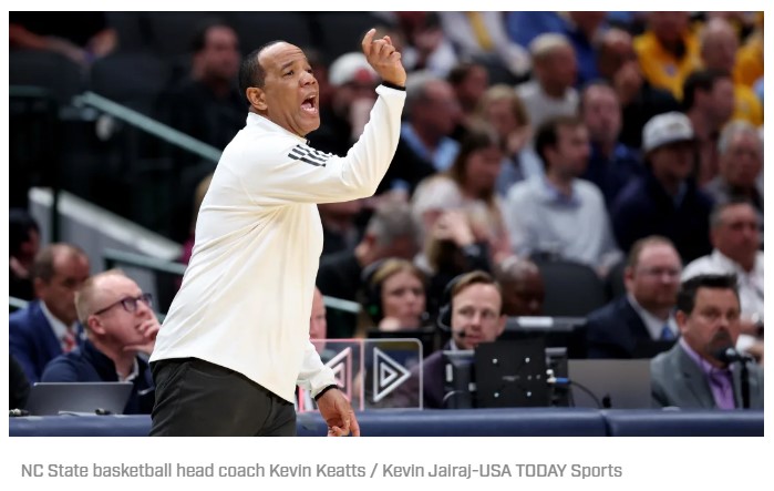 NC State basketball head coach Kevin Keatts / Kevin Jairaj-USA TODAY Sports