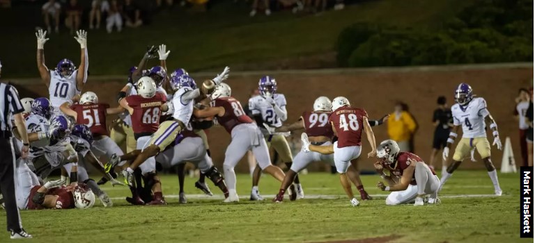 Gonzales, special teams lead Western Carolina in 24-17 comeback win over Elon