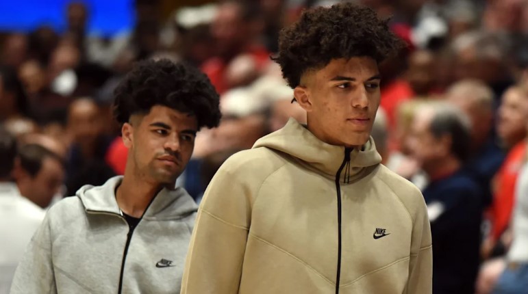 Duke basketball recruiting targets Cayden Boozer and Cameron Boozer / Rob Kinnan-Imagn Images