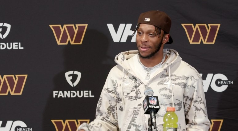 Former West Meck and UNC star emerging as weapon in playoffs for Commanders