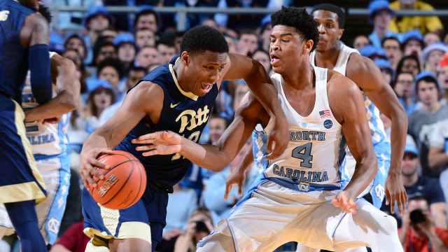 Carolina survives Pitt’s rain of threes