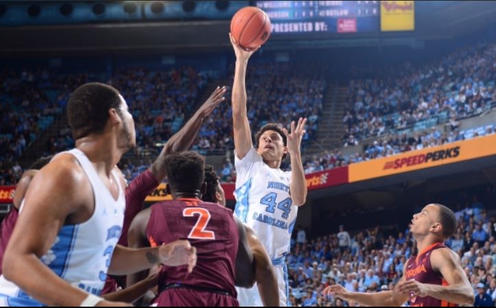 Heels use the 3-ball to subdue Virginia Tech