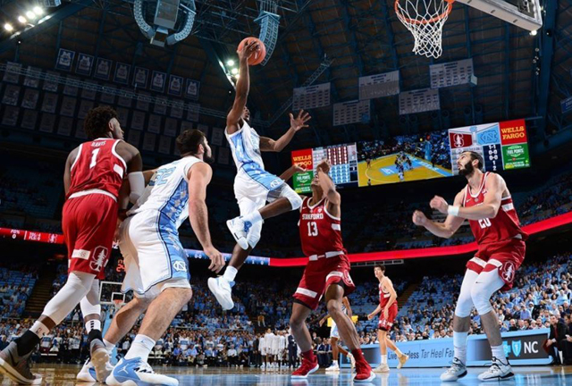 Tar Heels click early to put away Stanford