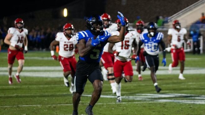 Duke football’s receiving troubles take center stage in lopsided shutout loss