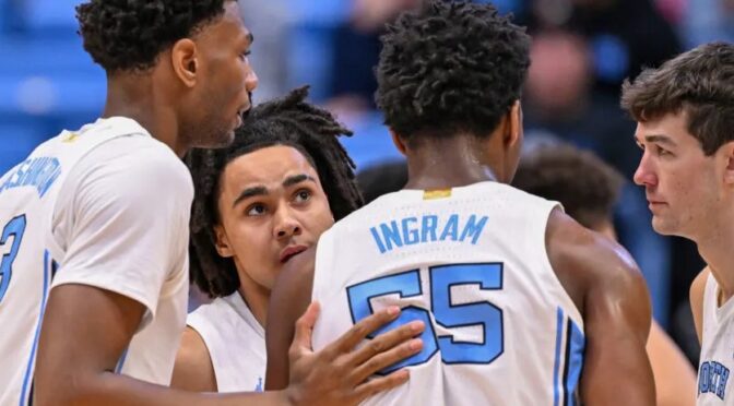 Tar Heels pull away from Mountainhawks