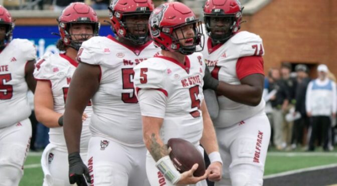 Armstrong returns as starter, leads NC State to win at Wake Forest