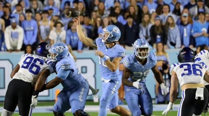 Maye Says His Plan is to Play in Carolina’s Bowl Game