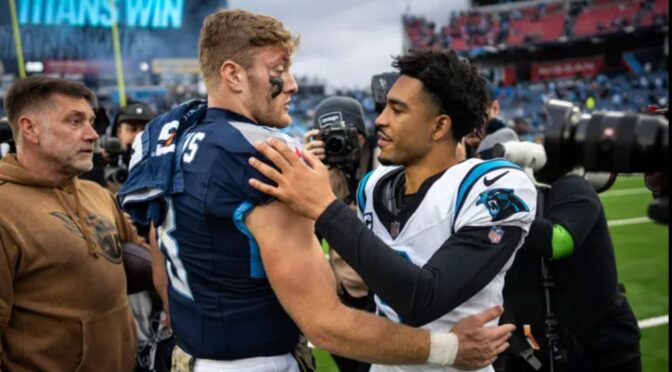Will Levis bests Bryce Young as Tennessee Titans outlast Panthers in battle of rookie QBs