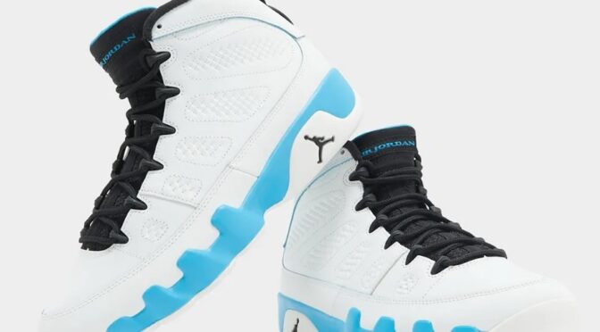 The Air Jordan 9 “Powder Blue” shoes returns in 2024 for 30th Anniversary