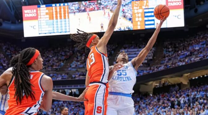 UNC runs past Syracuse in impressive fashion
