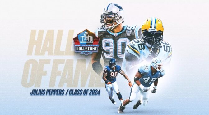 Julius Peppers to be Inducted into the Pro Football Hall of Fame