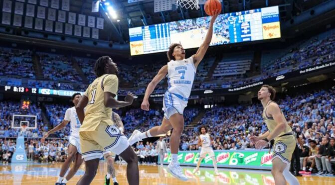 Tar Heels hang on to win messy game against Georgia Tech
