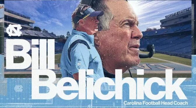 Belichick makes first comment as North Carolina’s head coach