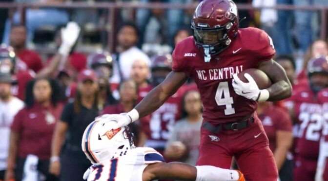 NC Central Running Back Transfers to Virginia
