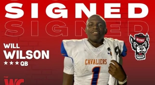NC State signee Will Wilson named South Carolina’s Mr. Football for 2024