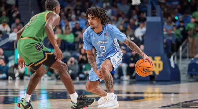 Cadeau’s 4-point play wins it for Carolina at Notre Dame