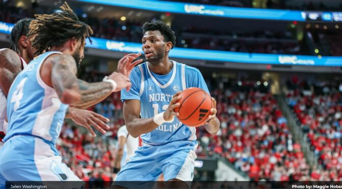 UNC’s JWash comes up big in ugly thriller over Pack