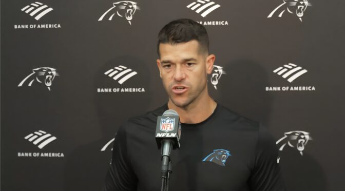 Carolina Panthers 0-2 again 4th straight year, under 3 different head coaches