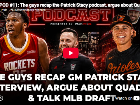 PODCAST: The guys recap the Patrick Stacy interview, argue about Quadir Copeland’s game and talk NC State’s MLB Draft