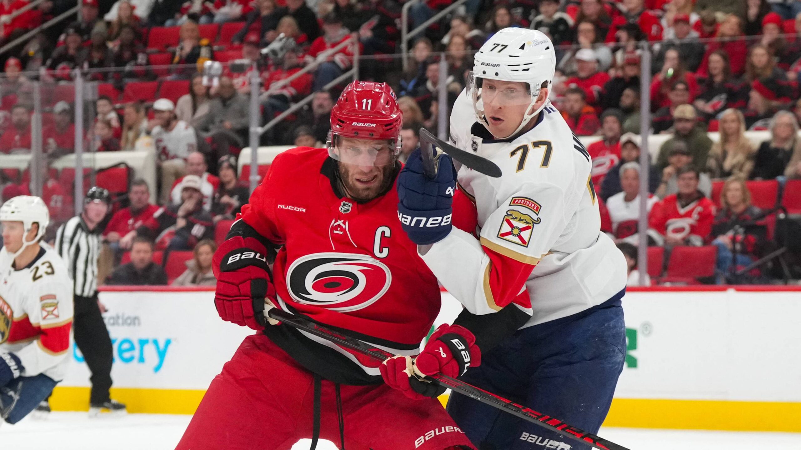 As the banner is raised, the Hurricanes will open the new season against a hated foe