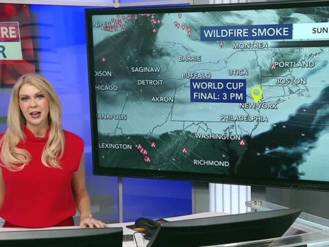 Ask the Meteorologist: Will wildfire smoke impact World Cup final in NJ? Ask the Meteorologist: Will wildfire smoke impact World Cup final in NJ?