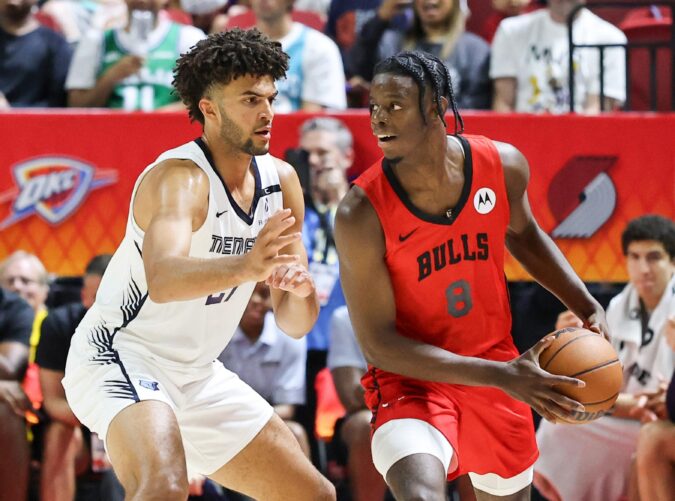 Caleb Wilson breaks NBA Summer League debut record in Bulls loss to the Grizzlies