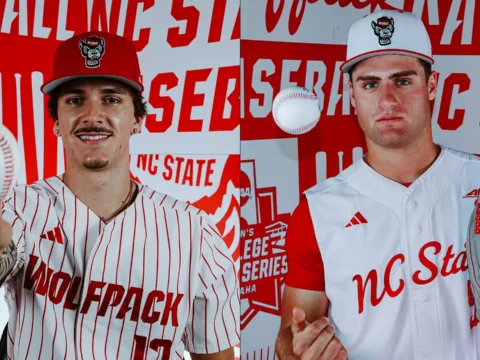Chicoli and Monsour Sign with Wolfpack Baseball