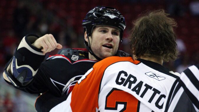Fighting might not be the Hurricanes' forte, but these players were pretty good at it