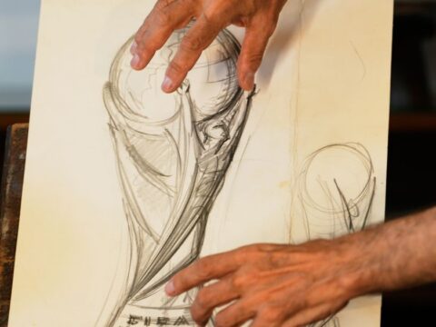 How an Italian sculptor created the World Cup trophy that became an icon