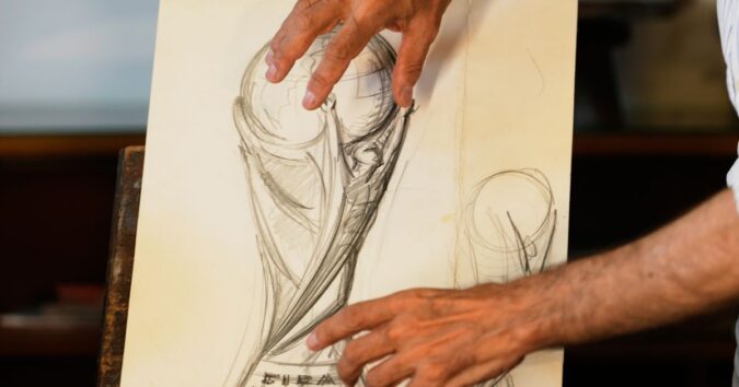 How an Italian sculptor created the World Cup trophy that became an icon