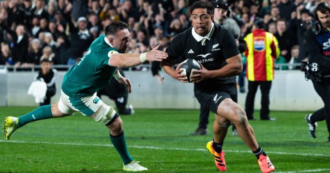 New Zealand beats Ireland 40-21 to stay unbeaten in the Nations Championship New Zealand beats Ireland 40-21 to stay unbeaten in the Nations Championship