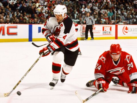 Scott Stevens drew the ire of fans in Raleigh, especially during the 2001 playoffs Scott Stevens drew the ire of fans in Raleigh, especially during the 2001 playoffs