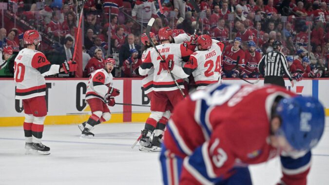 Svechnikov plays the hero in OT, pushes the Hurricanes ahead in the conference finals