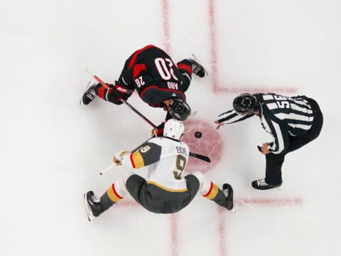 The climb to the top of the mountain begins for the Hurricanes and the Golden Knights