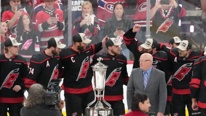 The Hurricanes did not touch the Prince of Wales Trophy, but does that really matter?