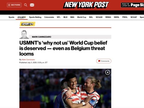 US Men’s Soccer borrowing NC State’s Underdog ‘Why Not Us!’ Mantra US Men’s Soccer borrowing NC State’s Underdog ‘Why Not Us!’ Mantra