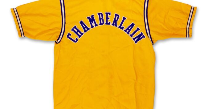 Wilt Chamberlain Lakers jacket found by a teen at a thrift store could fetch over $150K at auction