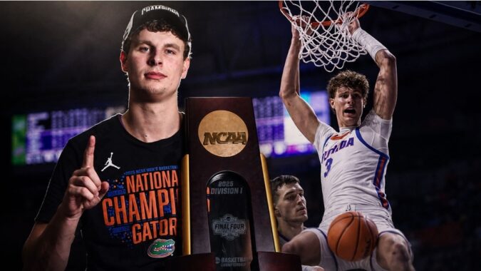 NC State involved with Florida Gators 7’1 center Micah Handlogten