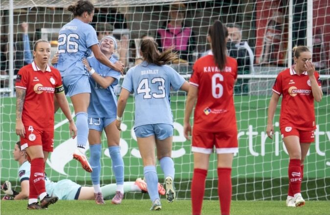 It felt like home in Dublin as UNC rides a dominant first half to win over Shelbourne FC