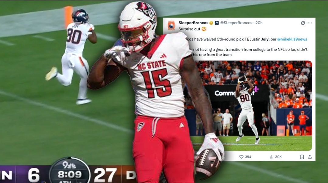 Justin Joly Cut by Broncos despite 88yd TD: What’s Next for the Former NC State TE? Screenshot_20260831_144422_Chrome