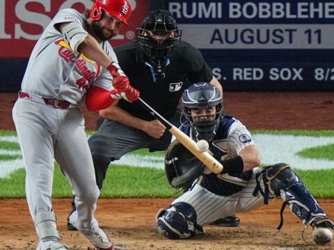 Alec Burleson hits 3 homers as Cardinals outslug Yankees 13-7 after losing 6-run lead Alec Burleson hits 3 homers as Cardinals outslug Yankees 13-7 after losing 6-run lead